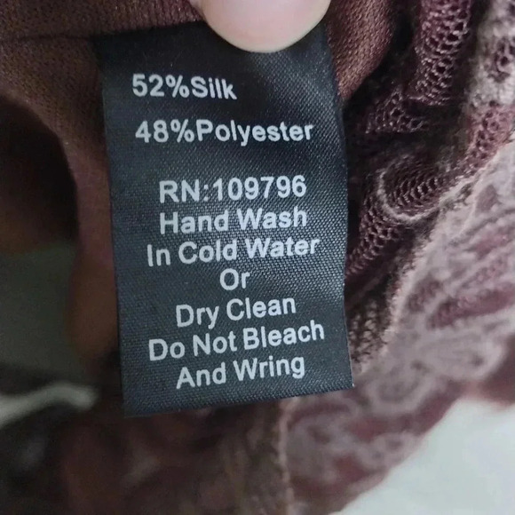 Pretty Angel Silk Blend Dress - Picture 11 of 11